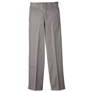 NEW Dickies Boys School Uniform Classic Straight Leg Flat Front Pants 12  Husky